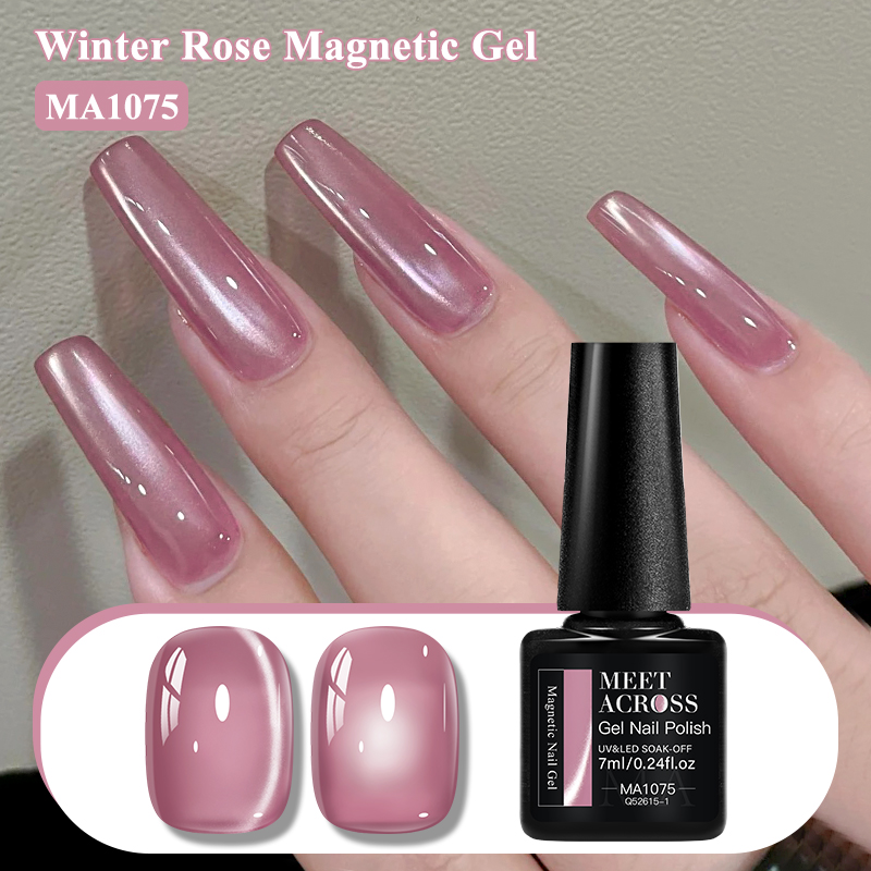 Cat kuku gel magnetik Pink Win - Nail Art Valentines Day ulasan dan harga