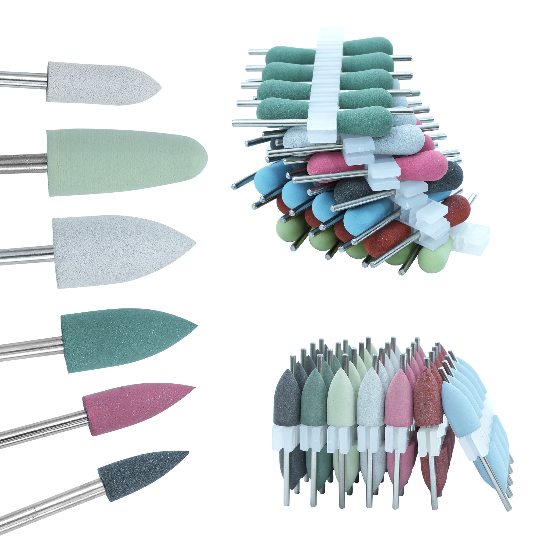 10 Buah/Lot Alat Gigi Pemoles  - Nail Drill Machine ulasan dan harga