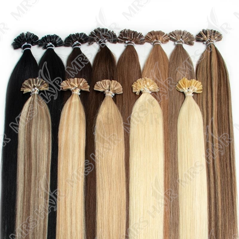 Ekstensi rambut ujung U pemanj - Nail Art Ombre ulasan dan harga