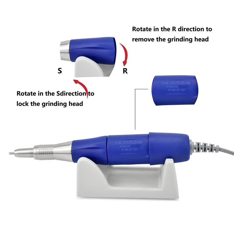 Handpiece Mikromotor 40K RPM S - Nail Drill Machine ulasan dan harga