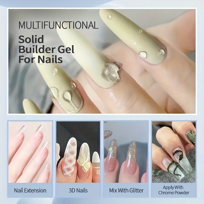 100g Gel Kuku Transparan Anti  - Nail Art Ombre ulasan dan harga